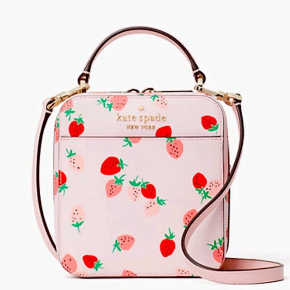 kate spade EUC Staci Wild Strawberries Crossbody